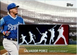 2018 Topps Players Weekend Logo Patches Salvador Perez #PWP-SP card