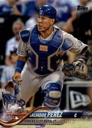 2018 Topps Update Base Set Salvador Perez #US76 card