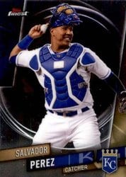 2019 Finest Base Set Salvador Perez #2 card