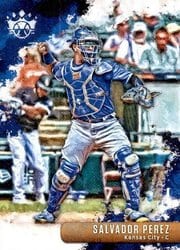 2019 Panini Diamond Kings Base Set Salvador Perez #75 card