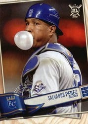 2019 Topps Big League Base Set Salvador Perez #93 card