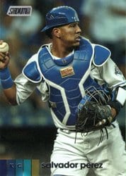 2020 Stadium Club Base Set Salvador Perez #206 card