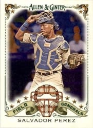 2020 Topps Allen & Ginter Field Generals Salvador Perez #FG-11 card