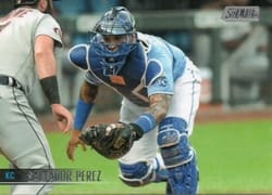 2021 Stadium Club Base Salvador Perez #10 card