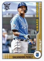 2021 Topps Big League Base Set Salvador Perez #279 card
