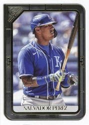 2021 Topps Gallery Base Set Salvador Perez #78 card