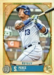 2021 Topps Gypsy Queen Base Set Salvador Perez #210 card