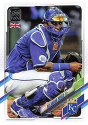2021 Topps UK Edition Base Set Salvador Perez #219 card