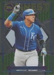 2022 Finest Flashbacks Base Set Salvador Perez #41 card