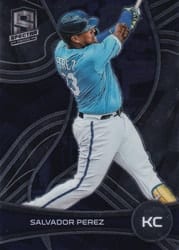 2022 Panini Chronicles Spectra Salvador Perez #77 card