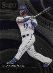 2022 Panini Select Moon Shots Salvador Perez #MS15 card