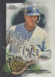 2022 Topps Allen & Ginter Chrome Base Set Salvador Perez #99 card
