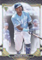 2022 Topps Triple Threads Base Set Salvador Perez #24 card