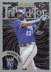 2023 Finest Flashbacks Base Set Salvador Perez #146 card