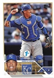 2023 Topps 1st Edition Base Set Salvador Perez #102 card