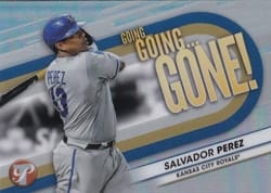 2023 Topps Pristine Going, Going Gone Salvador Perez #GGG-3 card