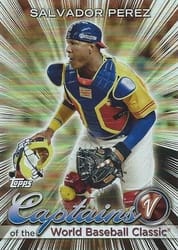 2023 Topps World Baseball Classic Captains of the Classic Salvador Perez #CC-20 card