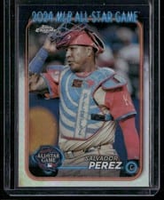 2024 Topps Chrome Update 2024 All-Star Game Salvador Perez #ASGC-33 card