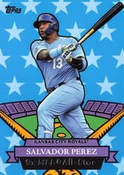 2025 Topps Archives 2007 Topps All-Stars Salvador Perez #07AS-5 card