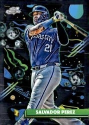 2025 Topps Cosmic Chrome Base Set Salvador Perez #63 card