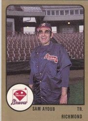 1988 ProCards Base Set Sam Ayoub #6 card