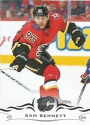2018-19 Upper Deck Base Set Sam Bennett #28 card