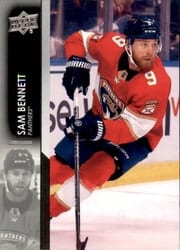 2021-22 Upper Deck Base Set Sam Bennett #327 card