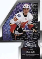 2022-23 SkyBox Metal Universe Tetrad Sam Bennett #TR-19 card