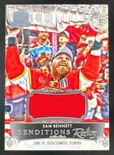 2024-25 Upper Deck The Cup Rendition Relics Sam Bennett #RR-SB card
