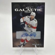 2025-26 SkyBox Metal Universe All-Galactic Team Auto Sam Bennett #GT-1 card