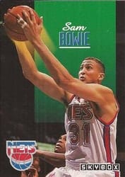 1992-93 SkyBox Base Set Sam Bowie #153 card