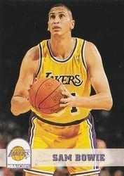 1993-94 Hoops Base Set Sam Bowie #353 card