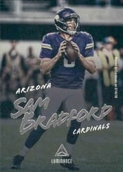 2018 Panini Luminance Base Set Sam Bradford #22 card