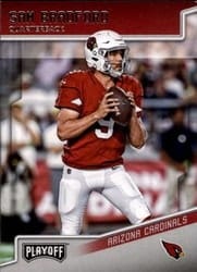2018 Panini Playoff Base Set Sam Bradford #1 card