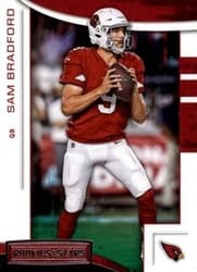 2018 Panini Rookies & Stars Base Set Sam Bradford #25 card