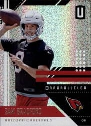 2018 Panini Unparalleled Base Set Sam Bradford #1 card