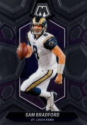 2024 Panini Mosaic Base Set Sam Bradford #242 card