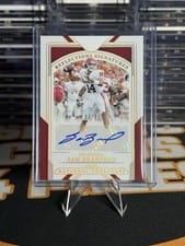 2025 Panini National Treasures Collegiate Reflections Signatures Sam Bradford #14 card