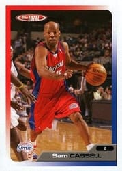 2005-06 Topps Total Base Set Sam Cassell #357 card