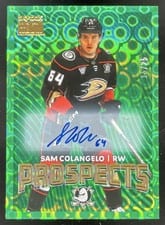 2024-25 Skybox Metal Universe Skybox Premium Prospects Auto Sam Colangelo #PP-27 card