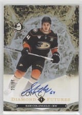 2024-25 Upper Deck Black Diamond Diamond Futures Autograph Parallel Sam Colangelo #BDF-SC card