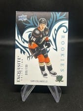 2024-25 Upper Deck Ice Exquisite Collection Rookies Sam Colangelo #R-21 card