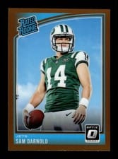 2018 Donruss Optic Sam Darnold Bronze #151 card