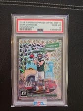 2018 Donruss Optic Downtown Sam Darnold #DT-11 card
