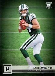2018 Panini Base Set Sam Darnold #306 card