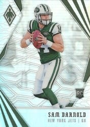 2018 Panini Phoenix Base Set Sam Darnold #103 card