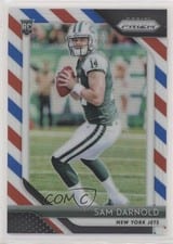 2018 Panini Prizm Sam Darnold Red White Blue #203 card