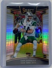 2018 Panini Select Sam Darnold Silver Prizm #18 card