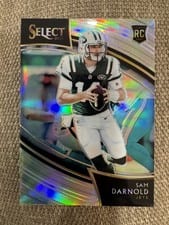 2018 Panini Select Sam Darnold Silver Prizm #203 card