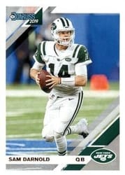 2019 Donruss Base Set Sam Darnold #186 card